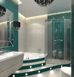 Emerald bathroom design