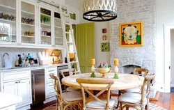 Combination Of Styles In The Kitchen Interior Photo