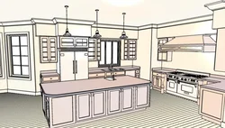 Free kitchen interior design project