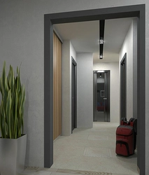 Design of the entrance to the hallway