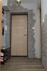 Finishing doorways with decorative stone photo in the apartment