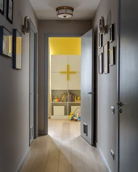 Corridor in the apartment design photo colors