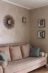 Painting Walls In An Apartment Using Plaster Design