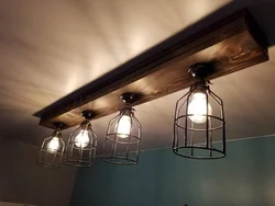 Wooden Lamps For Kitchen Photo