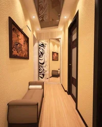 Hallway area in apartment photo