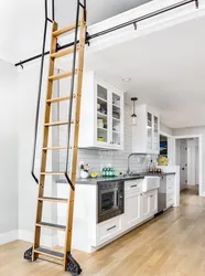 Если Лестница На Кухне Фото
