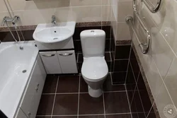 Budget renovation in the bathroom photo combined with a toilet