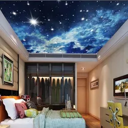 Спальня С Потолком Небо Фото