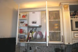 How to hide a gas meter in the kitchen photo ideas