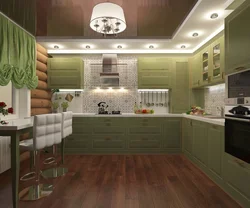 Дизайн кухни дома 2