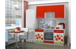 Kitchen set for small kitchens photo