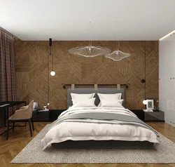 Панель над кроватью в спальне дизайн