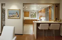 Design living room kitchen doorway