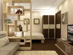 Room with two beds photo