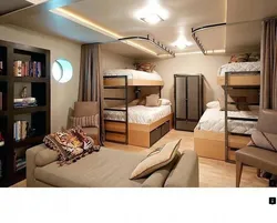 Комната с двумя спальными местами фото