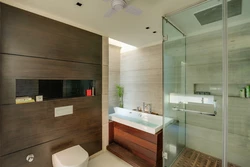 Wood panel bath design