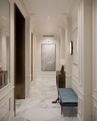 Hallway and bath design