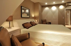 Spotlights bedroom design