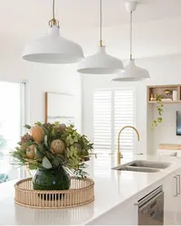 Kitchen interior lampshade