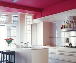 Kitchen wall and ceiling interiors