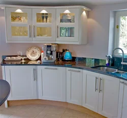 Beautiful round kitchens photos