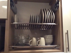 Шкаф сушилка для посуды на кухню фото