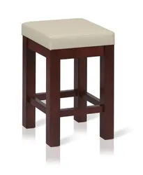 Kitchen stools with soft seat photo