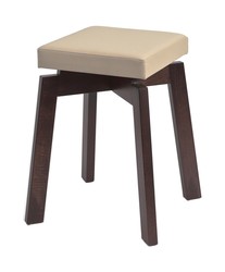 Kitchen stools with soft seat photo