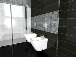 Grout For Black And White Bathroom Photo