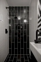 Grout For Black And White Bathroom Photo