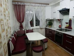 Inexpensive kitchens 10 sq m photo