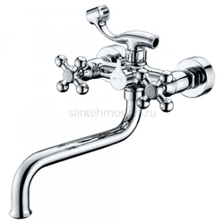 Two-valve bath mixer photo