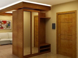 Wardrobe As A Partition In The Hallway Photo