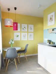 How to choose the color of the kitchen walls photo
