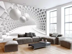 3D Living Room Interior Photo