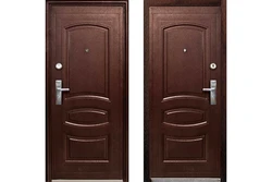 Entrance metal doors to an apartment inexpensively photo