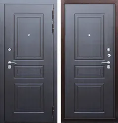 Entrance metal doors to an apartment inexpensively photo