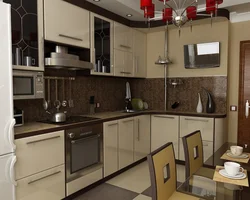 Kitchen Design In An Apartment Sq M