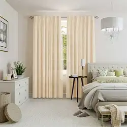 Bright bedroom which curtains are suitable photo