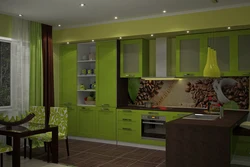 Kitchen Design Colors And Apron Photo