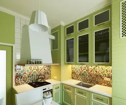 Kitchen design colors and apron photo