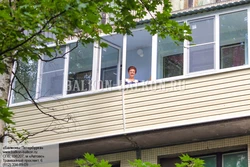 Photo Of Balconies In An Apartment From The Street