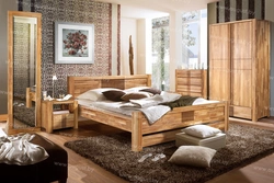 Bedroom sets wood photo