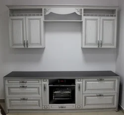 Silver kitchen photo