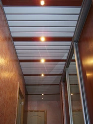 Ceiling In An Apartment Made Of Panels Photo