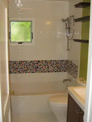 Small bathroom mosaic design photo