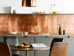 Copper Kitchen In The Interior