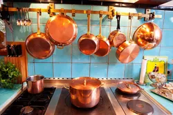 Copper Kitchen In The Interior
