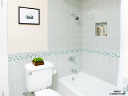 Small White Bathroom Tiles Photo