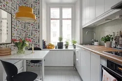 How to visually enlarge a kitchen design